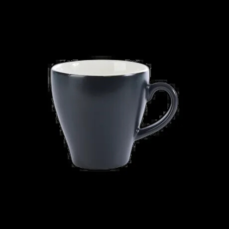 COFFEE/TEA CUP 25CL/9OZ NERO PK 6