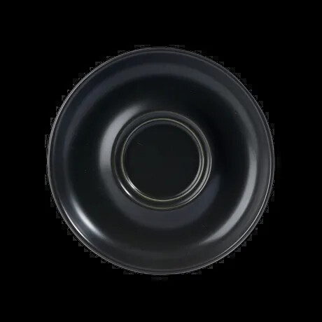 SAUCER FOR COFFEE/TEA & MUGS 15CM/6"" NERO PK 6