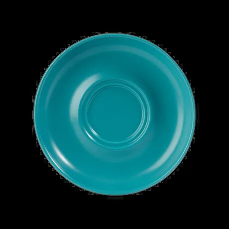 SAUCER FOR COFFEE/TEA & MUGS 15CM/6"" TEAL PK 6