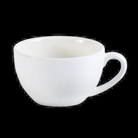 LARGE CAPPUCCINO CUP 28CL / 9 3/4 OZ BLANCO PK 6