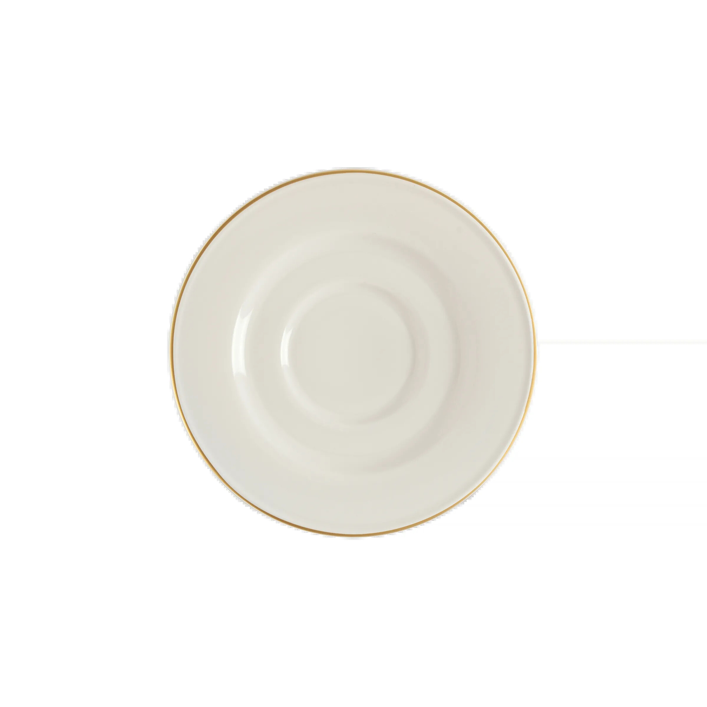 ACADEMY EVENT GOLD BAND ESPRESSO SAUCER 12CM PK 6