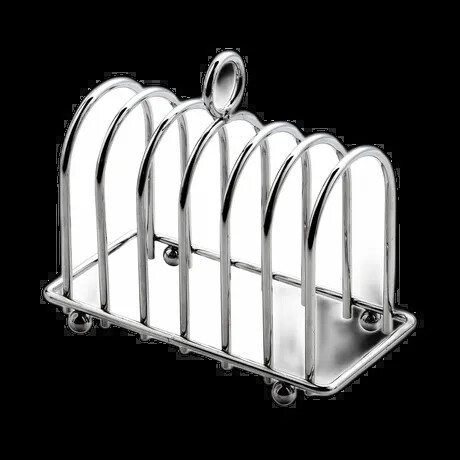 6 SLICE CHROME TOAST RACK PK 36