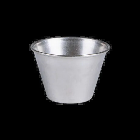 ANTIQUE STEEL DIP POT 7CM PK 12
