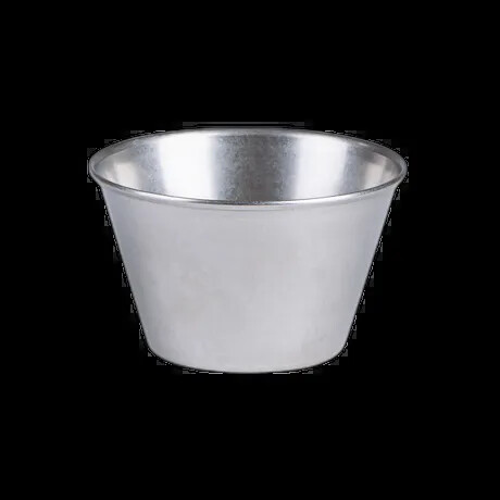 ANTIQUE STEEL DIP POT 8CM PK 12