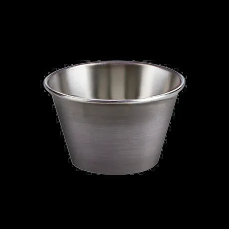 SAUCE/DIP POT ANTIQUE SILVER 2.5OZ PK 12