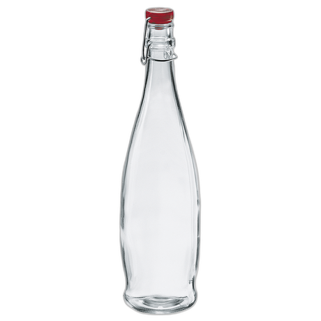 INDRO BOTTLE 1000 RED LID PK 6
