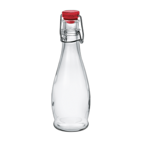 INDRO BOTTLE 335 RED LID PK 6