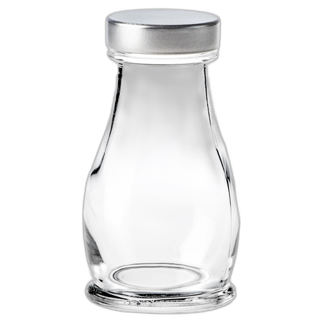CONDIMENT BOTTLE WITH LID 120ML PK 24