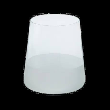 WHITE FROSTED TUMBLER 380ML PK 6