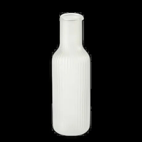 WHITE FROSTED DECANTER 800ML / 28 OZ PK 6