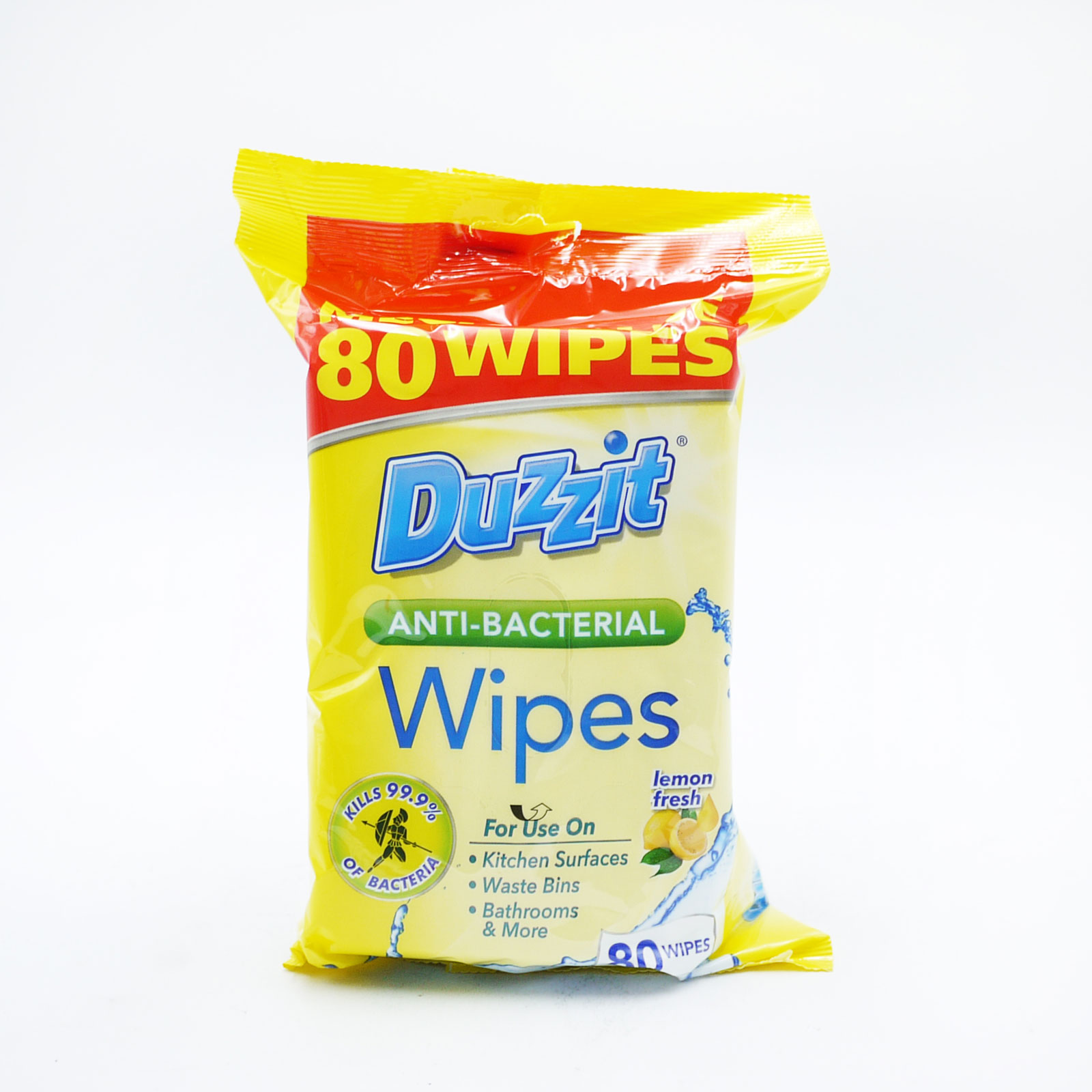 ePower DUZZIT ANTIBACTERIAL JUMBO WIPES LEMON PK50