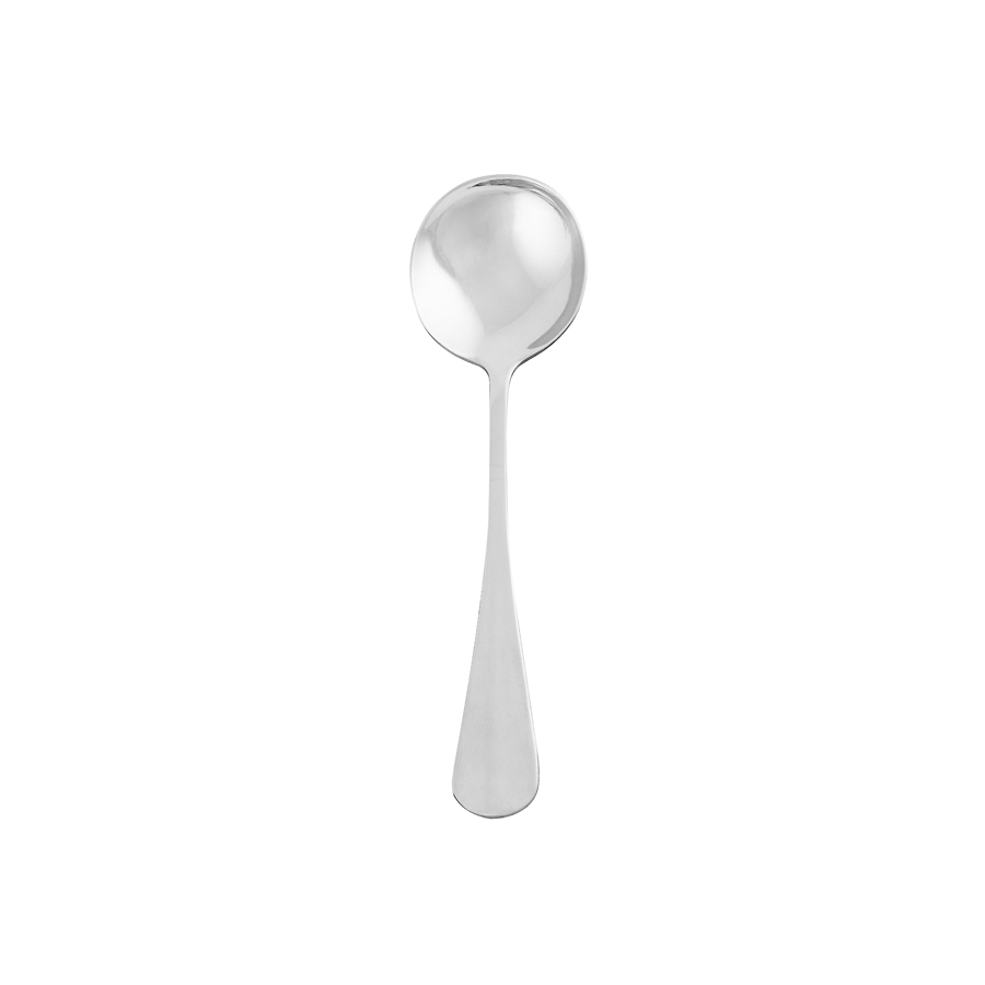 Signature Steel Baguette 18/0 Stainless Steel Soup Spoon PK 12