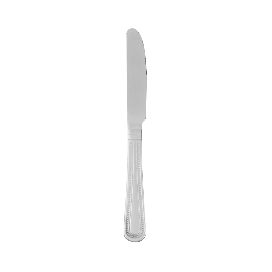 Signature Steel Bead 18/0 Stainless Steel Table Knife PK 12