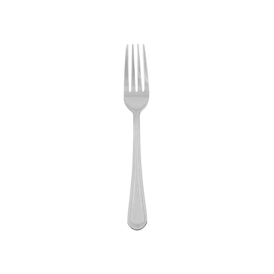 Signature Steel Bead 18/0 Stainless Steel Dessert Fork PK 12