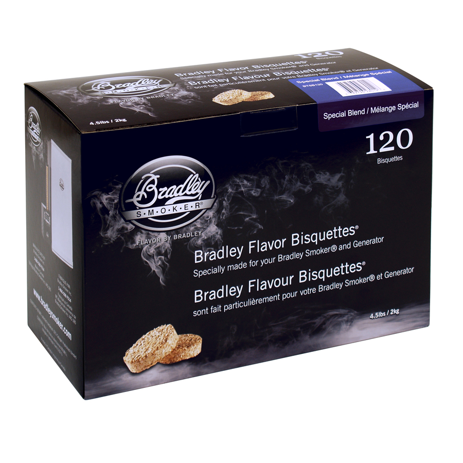 BRADLEY BISQUETTES - SPECIAL BLEND - PACK OF 120