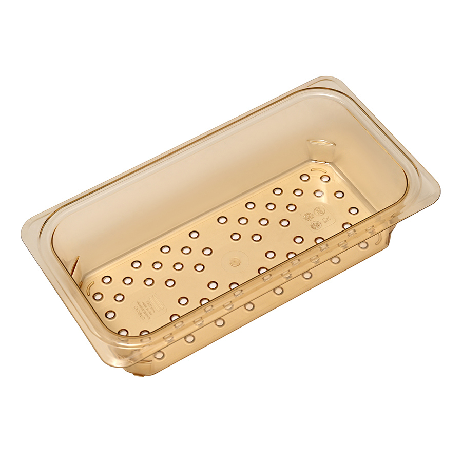 GASTRONORM 2/4 100MM HIGH HEAT FOOD PAN FOR HOT HOLD BINS