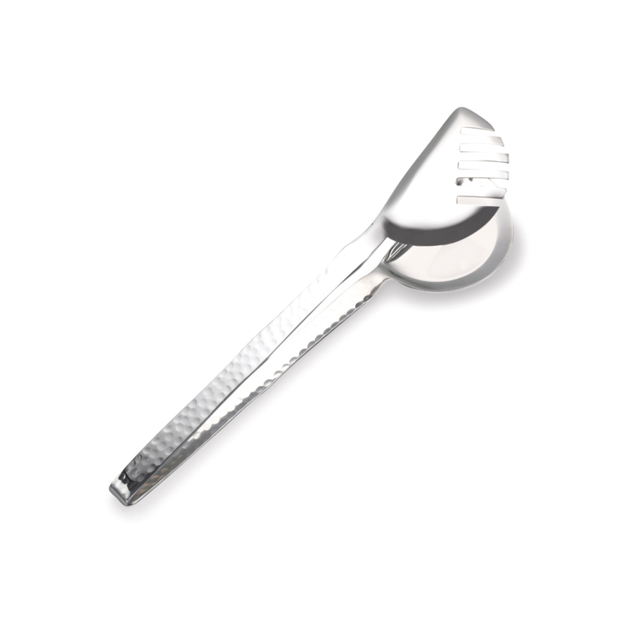 D.W. Haber 18/10 Stainless Steel Hammered Salad Tongs 25.4cm PK 6