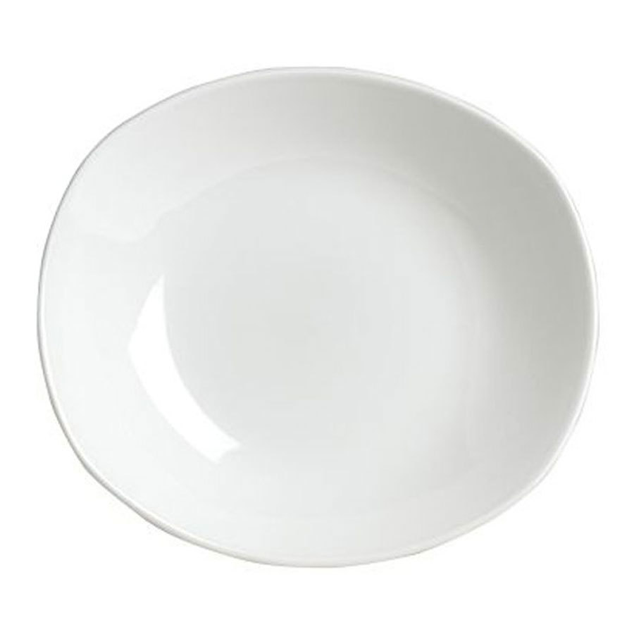 Steelite Taste Vitrified Porcelain White Round Platter 25.5cm PK 1