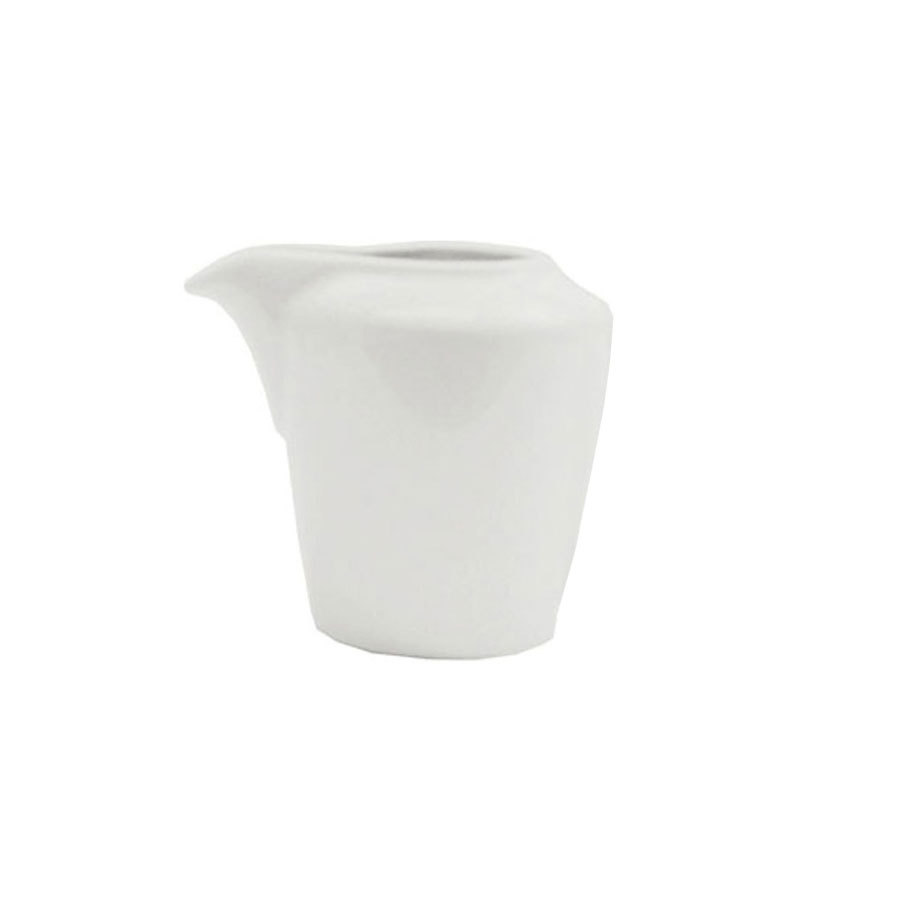 Steelite Simplicity Vitrified Porcelain White Harmony Unhandled Jug 7cl PK 6