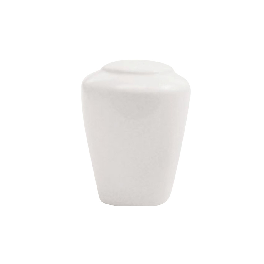 Steelite Simplicity Vitrified Porcelain White Harmony Pepper Pot PK 1