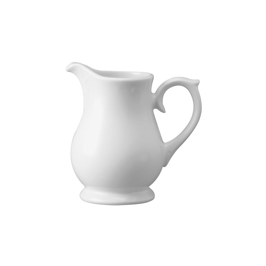 Churchill White Holloware Vitrified Porcelain White Sandringham Jug 14cl 4.9oz PK 1