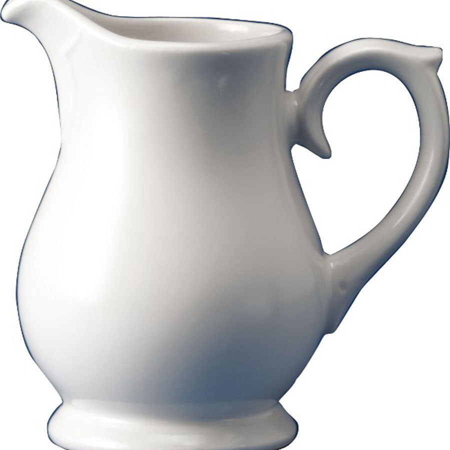 Churchill White Holloware Vitrified Porcelain White Sandringham Jug 28cl 9.9oz PK 1
