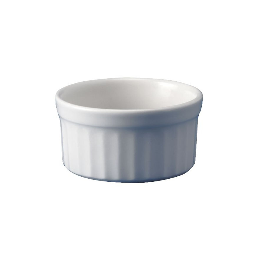 Churchill Cookware Vitrified Porcelain White Round Stackable Ramekin 9cm 19.5cl 6.9oz PK 1