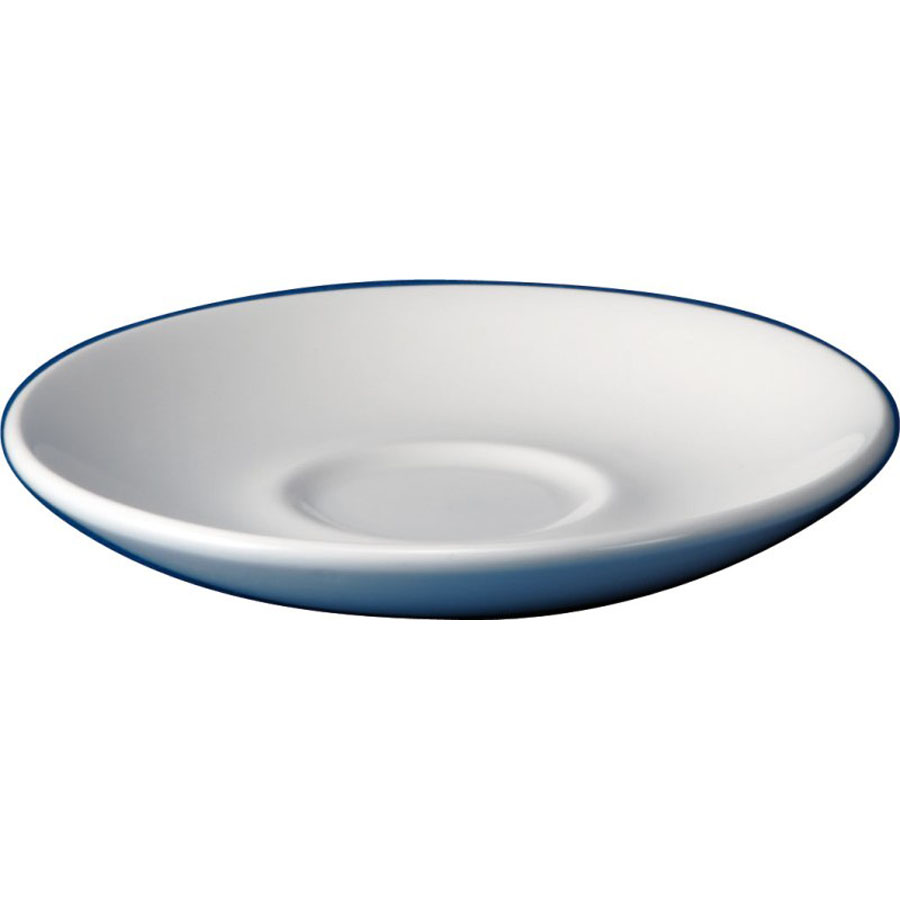 Churchill Café Vitrified Porcelain White Round Espresso Saucer 11.8cm PK 1