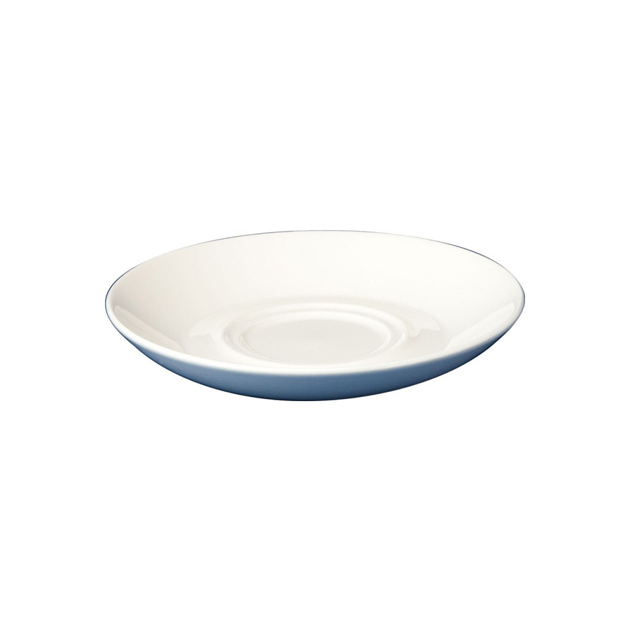 Churchill Beverage Collection Vitrified Porcelain White Round Large Café Saucer 16cm PK 1