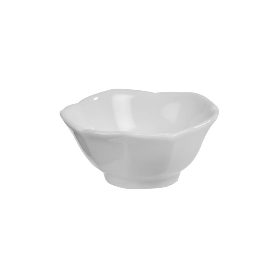 Revol Les Essentiels Porcelain White Round Classic Butter Pot 3cl PK 1