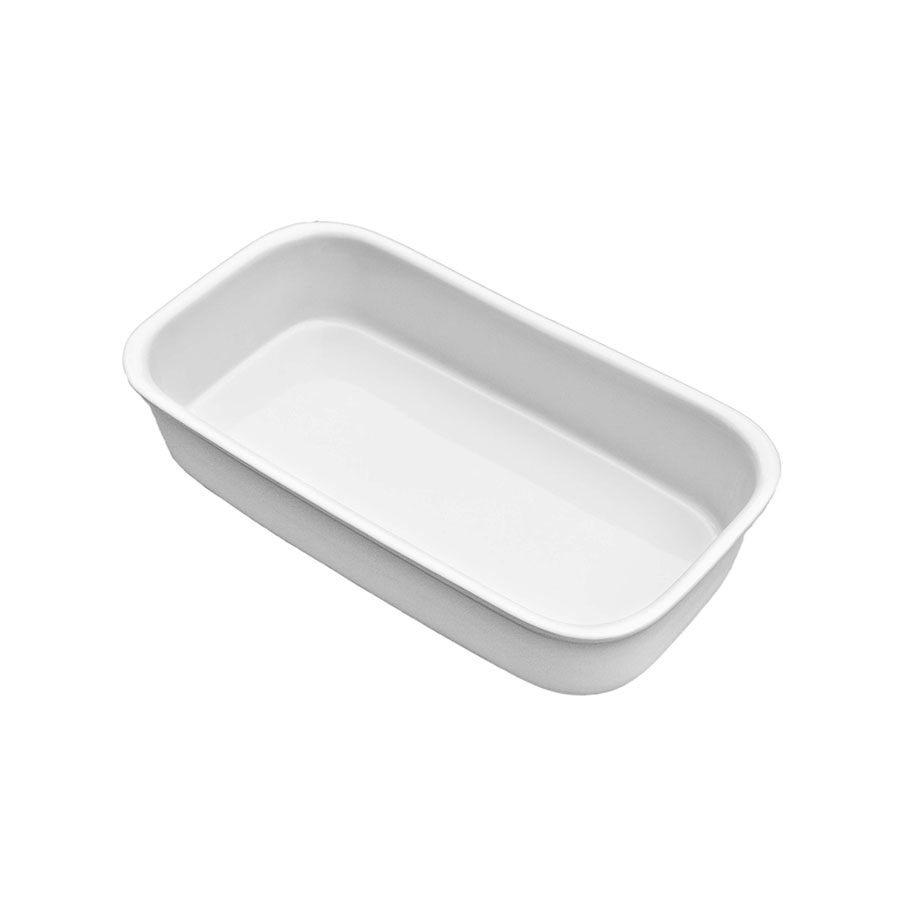 PRIMEWARE WHITE CERAMIC BAKING DISH GASTRONORM 1/3 65MM PK 1