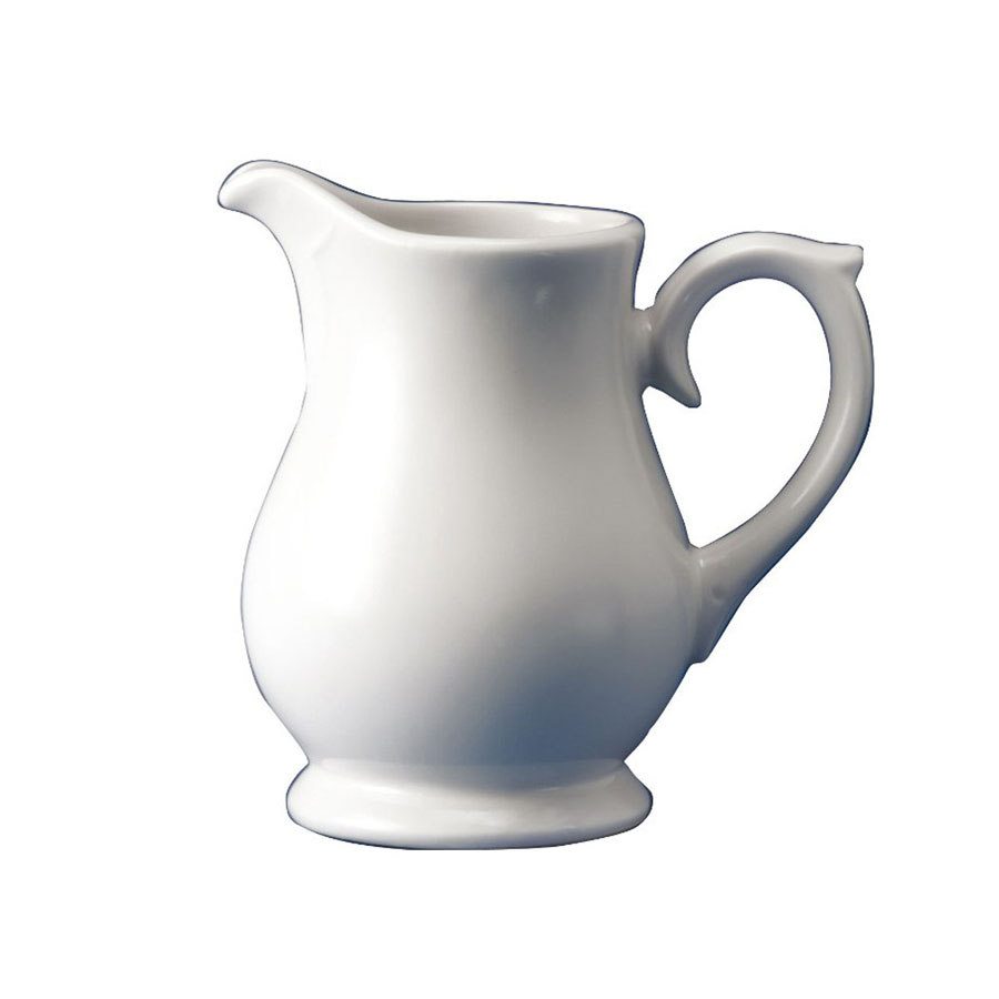 Churchill White Holloware Vitrified Porcelain White Sandringham Jug 56cl 19.7oz PK 1
