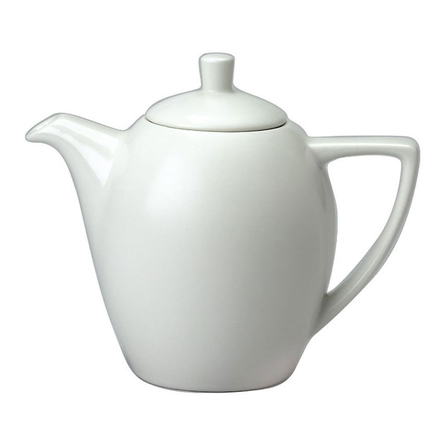 Churchill Ultimo Vitrified Porcelain White Beverage Pot 85.25cl 30oz PK 1