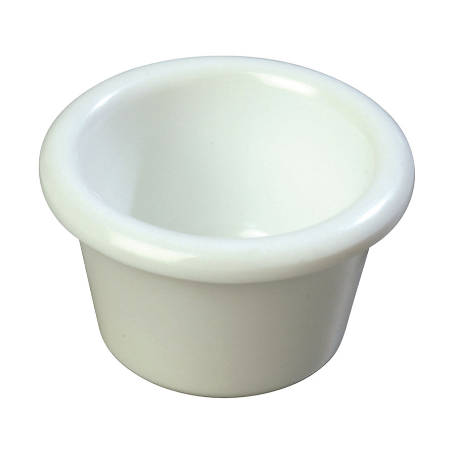 Mirage Piccolo Melamine White Round Ramekin 7cm 2oz PK 1
