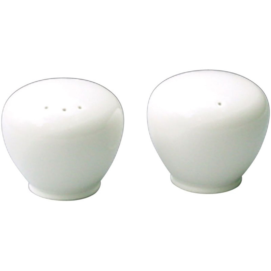 Churchill Alchemy White Fine China Salt Pot 6cm PK 1