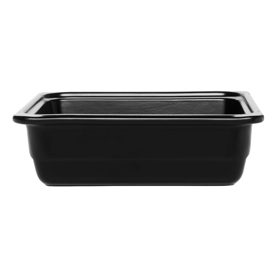 Emile Henry Gastronorm Black Ceramic 1/2 100mm PK 1
