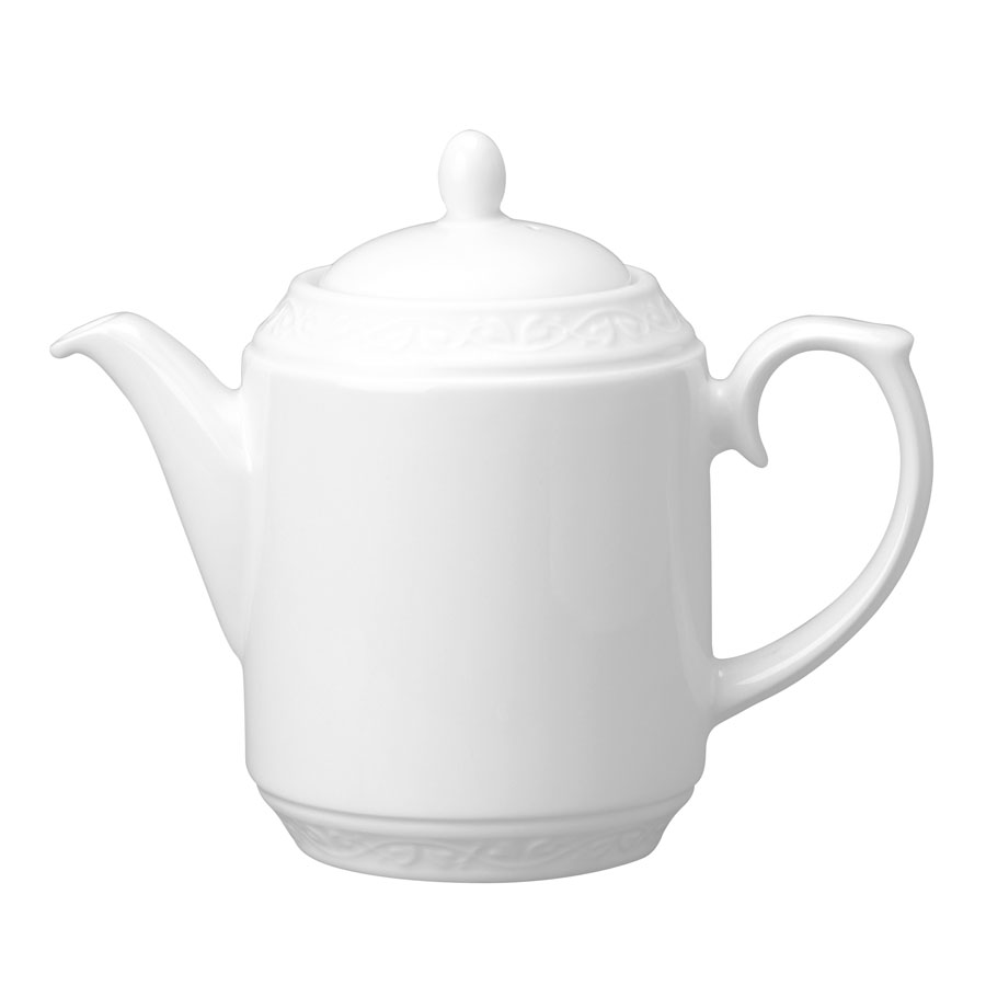 Churchill Chateau Blanc Vitrified Porcelain White Beverage Pot 36cl PK 1