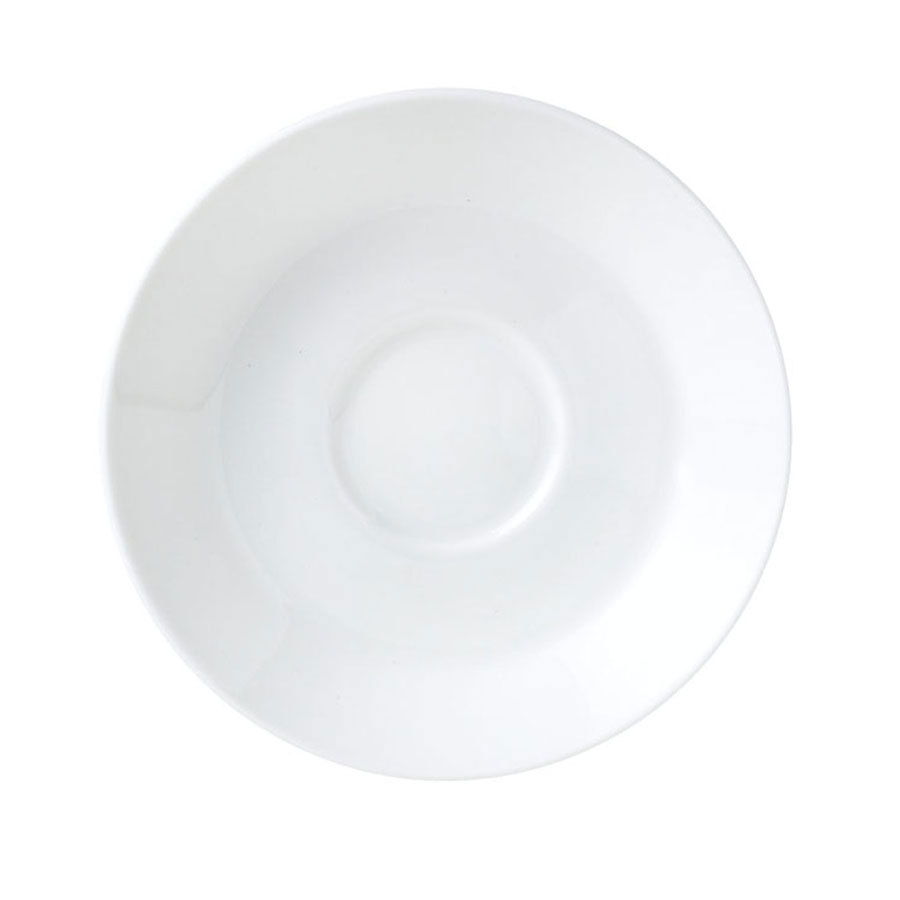 Steelite Monaco Vitrified Porcelain White Round Sauce 11.75cm PK 1