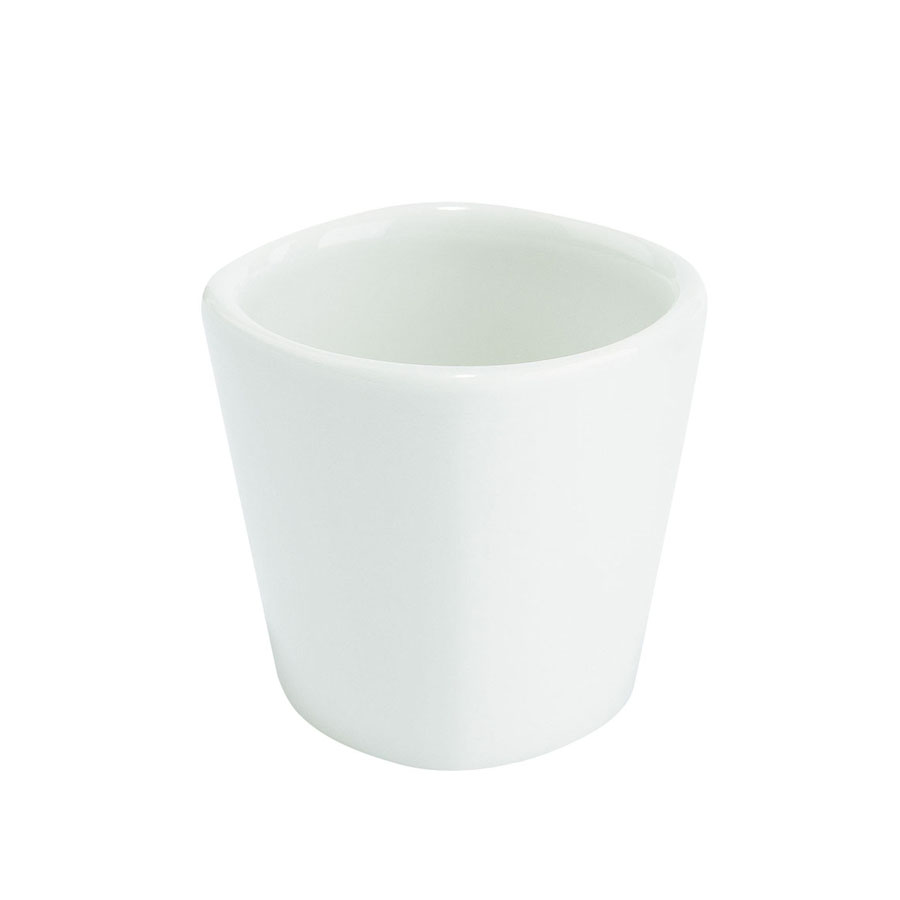 Churchill Bit On The Side Vitrified Porcelain WhiteDipper Pot Square Whitex5.7cl PK 1