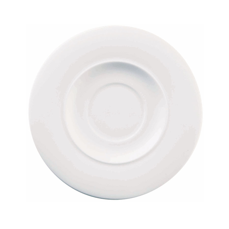 Churchill Ambience Alchemy Fine China White Round Saucer 16.2cm For BB023 PK 1
