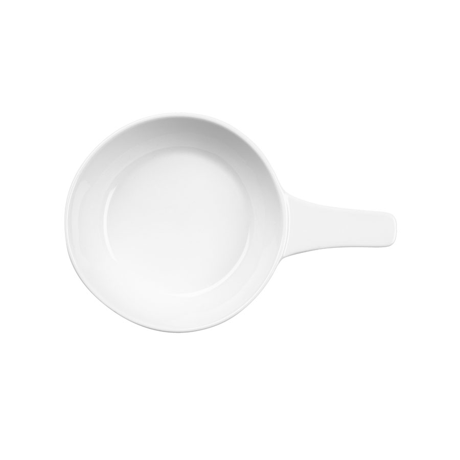 Churchill Art De Cuisine Porcelain White Menu Miniature Presentation Pan 11.8cm 23cl 8.1oz PK 1