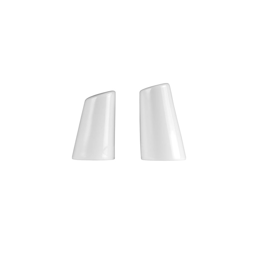 Churchill Art De Cuisine Porcelain White Menu Salt Pot 7.9cm PK 1