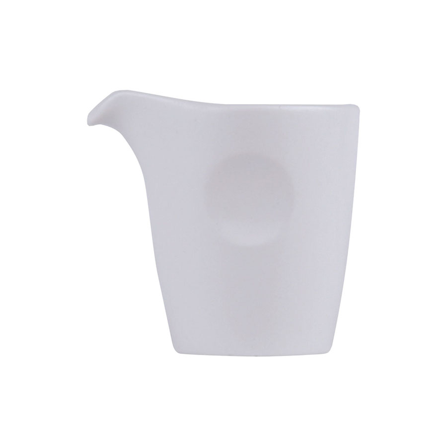 Steelite Taste Vitrified Porcelain White Jug 8.5cl PK 1