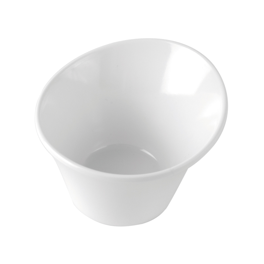 DALEBROOK WHITE MELAMINE REEF SMALL BOWL 120ML PK 1