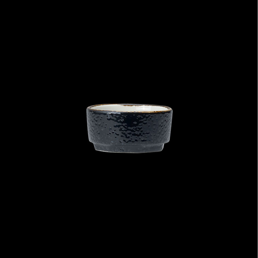 Steelite Craft Vitrified Porcelain Liquorice Round Dipper Taster 6.5cm PK 1