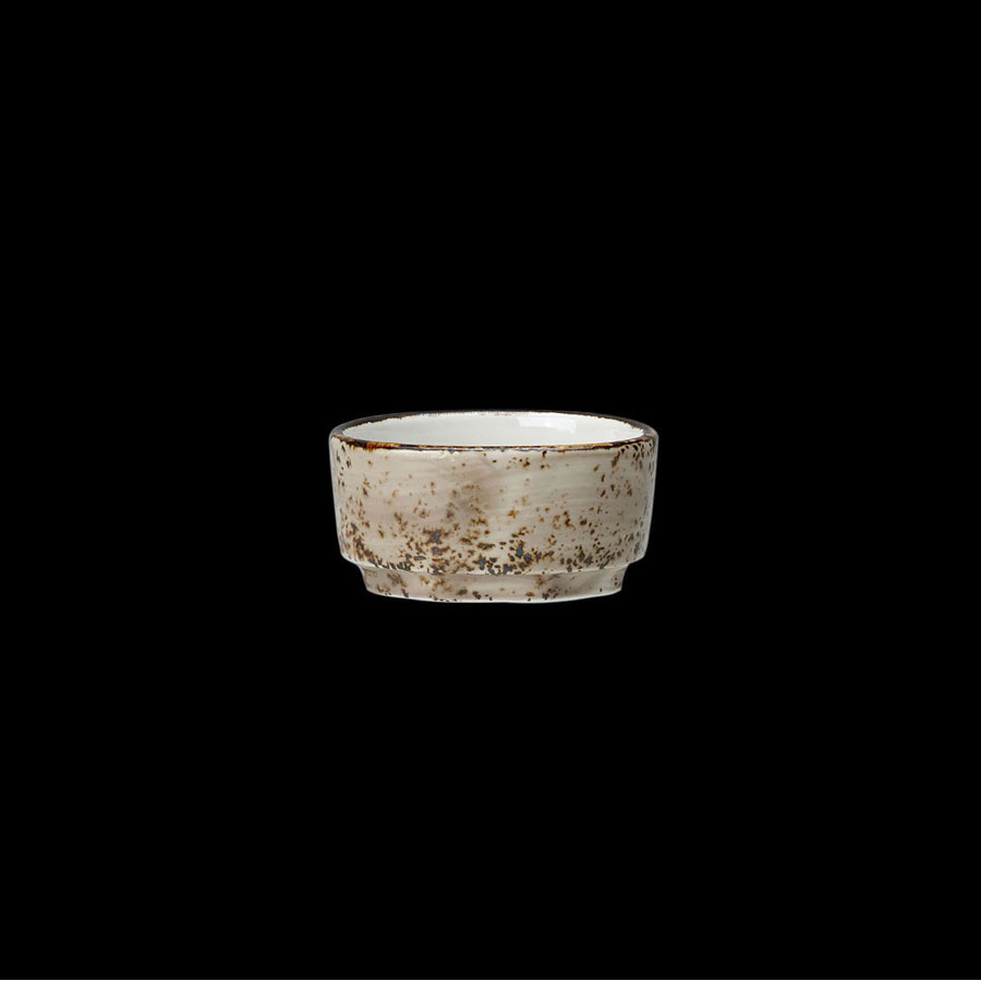 Steelite Craft Vitrified Porcelain Porcini Round Dipper Taster 6.5cm PK 1