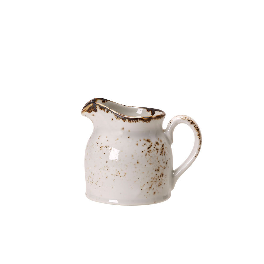 Steelite Craft Vitrified Porcelain White Club Jug 5oz PK 1