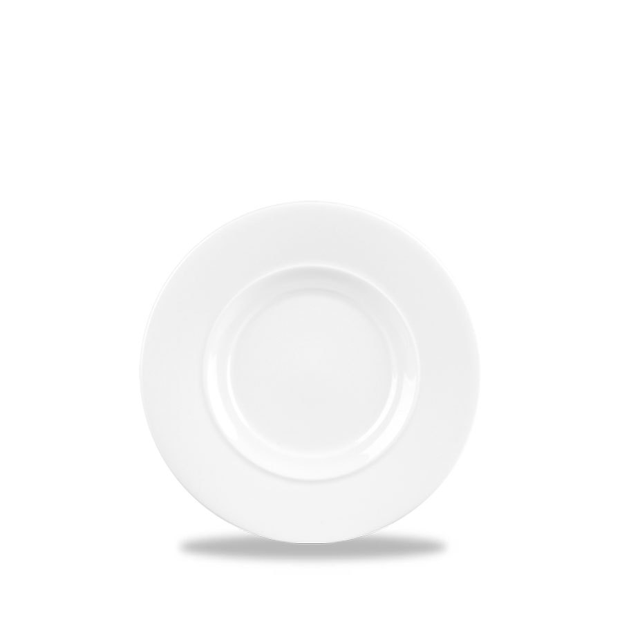 Churchill Ambience Alchemy Fine China White Round Saucer 16.5cm For BF465 PK 1