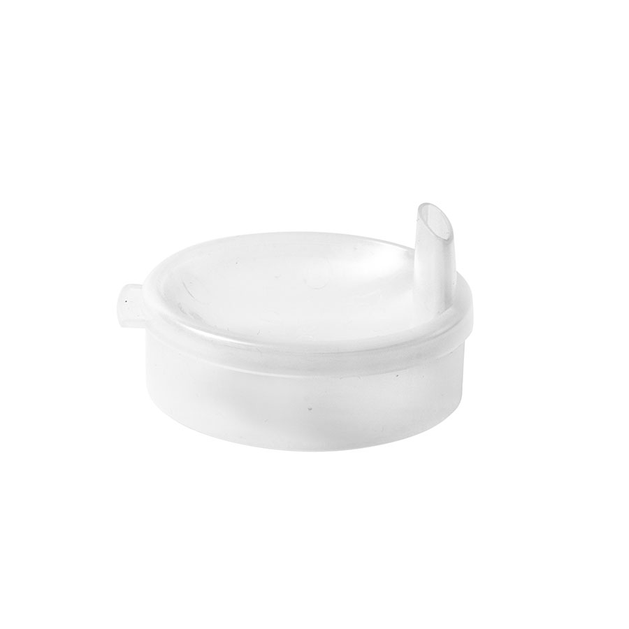 Harfield Polypropylene Natural Wide Spout Lid For 2 Handled Beaker 7.2cm PK 1