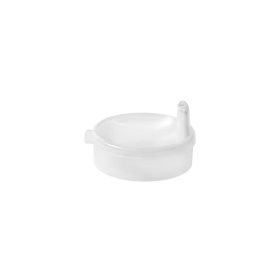 Harfield Polypropylene Natural Narrow Spout Lid For 2 Handled Beaker 7.2cm PK 1